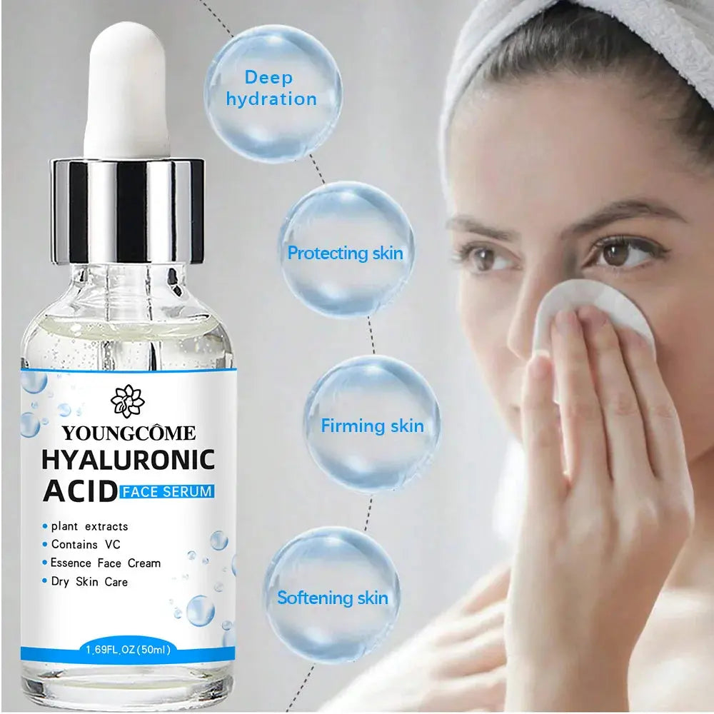 Hyaluronic Acid Facial Essence Deep Moisturizing Facial Skin Essence Korean Skin Care Products - Nova Trendz