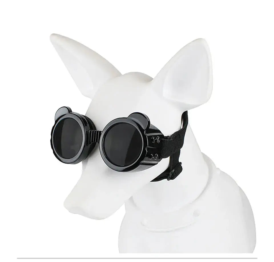 Dog Sunglasses Dog Goggles UV Protection Anti Wind/Dust Pet Eye Wear Protection with Adjustable Strap for Small or medium Dogs - Nova Trendz