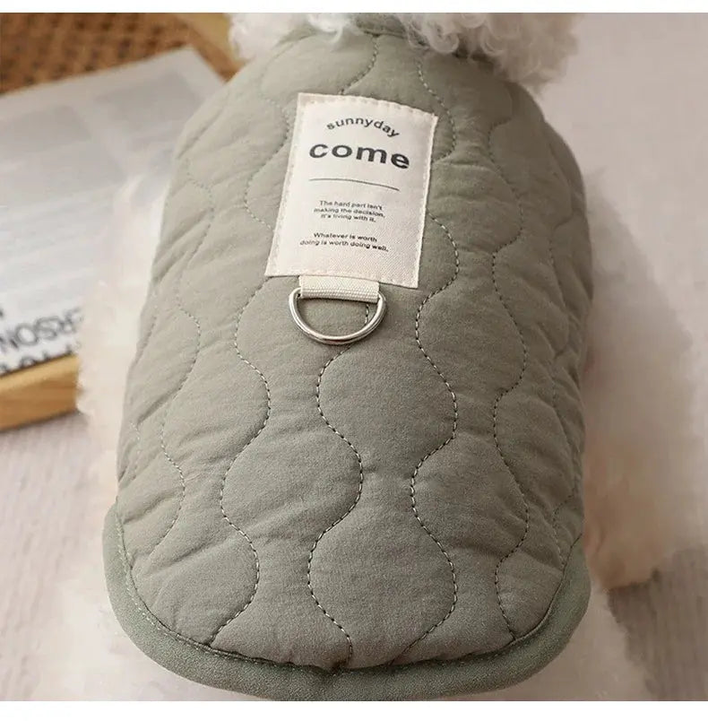 Thickened Warm Dog Coat Jacket Pet Dog Clothes for Small Medium Dogs Fleece Puppy Clothes Chihuahua Yorkshire Clothing - Nova Trendz