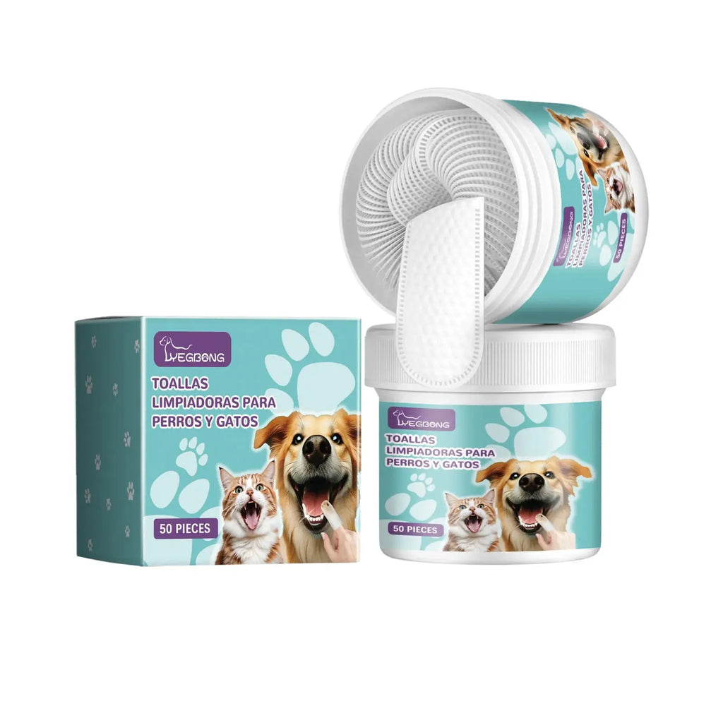 Disposable Pet Teeth Finger Cots Super Soft Tartar Removal Puppy Cat Dog Oral Care Toothbrush Cochlear Cleaning Finger Cover - Nova Trendz