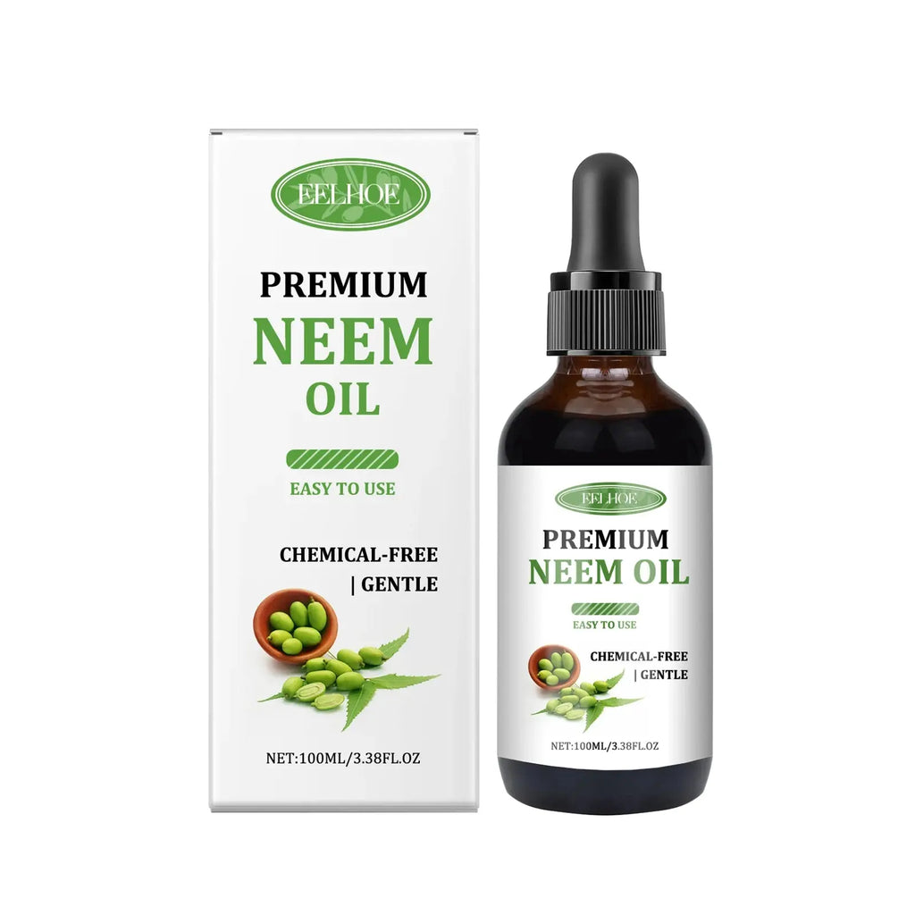USDA Certified Organic Neem Oil (4 Ounce) 100% Pure Natural Oil, Hair Growth, Skin & Body Care,ails, Acne, Anti-Aging Moisturize Nova Trendz