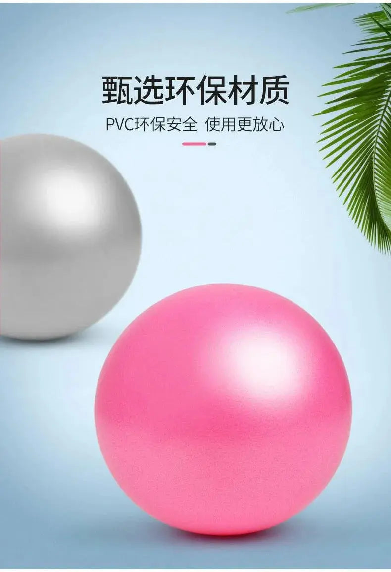 Women Gym Yoga Fitness Ball Thickening Type Anti-explosion Diameter 25 cm Pilates Workout Mini Ball Sculpting Legs And Hips - Nova Trendz