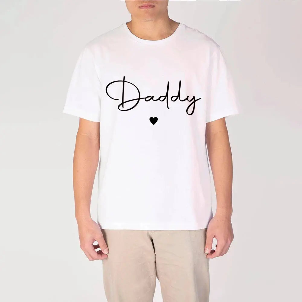 Daddy/Mommy/Sister/Brother/Baby Print Family Matching Outfits Short Sleeve Casual Family Outfit Summer Matching Set Clothing Nova Trendz