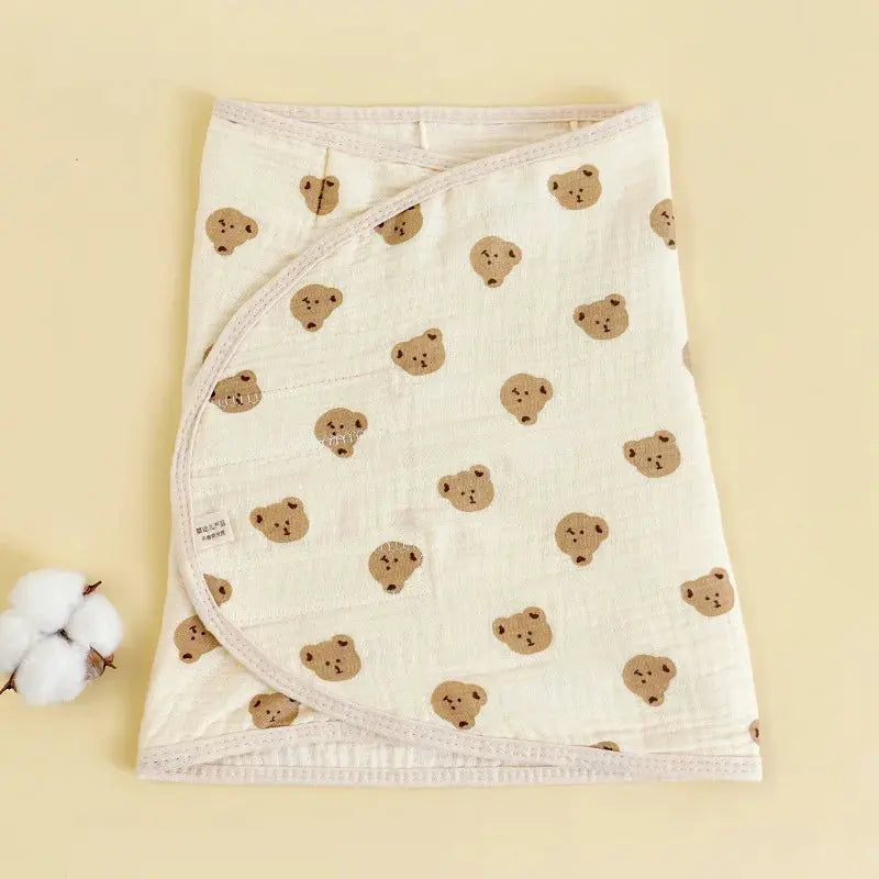 Baby Swaddle Blanket 0-6 Months Strap Protect Belly Baby Sleeping Blanket Wrap for New Born Thin-style for Summer - Nova Trendz