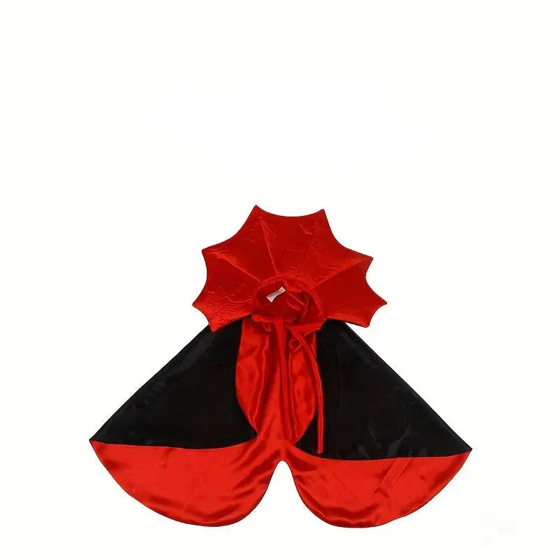 Spooky Halloween Vampire Couture for Cats Perfect Parties and Festivals Halloween Cloak Hat Festival Set Dress up pet clothes - Nova Trendz