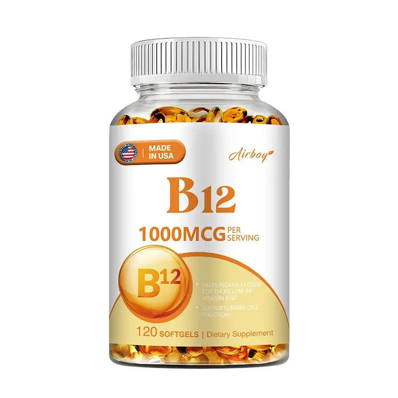 Vitamin B12 1000mcg - Supports Energy Metabolism, Mood and Nervous System Health Nova Trendz
