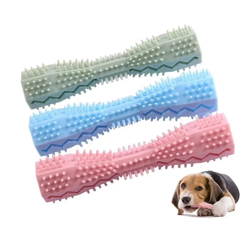 Dogs Puppy Durable Chew Toys Pet Molar Teeth Cleaning Tool Interactive Dog Toothbrush Toy for Small Dogs Dog Toy Dental Mascota - Nova Trendz