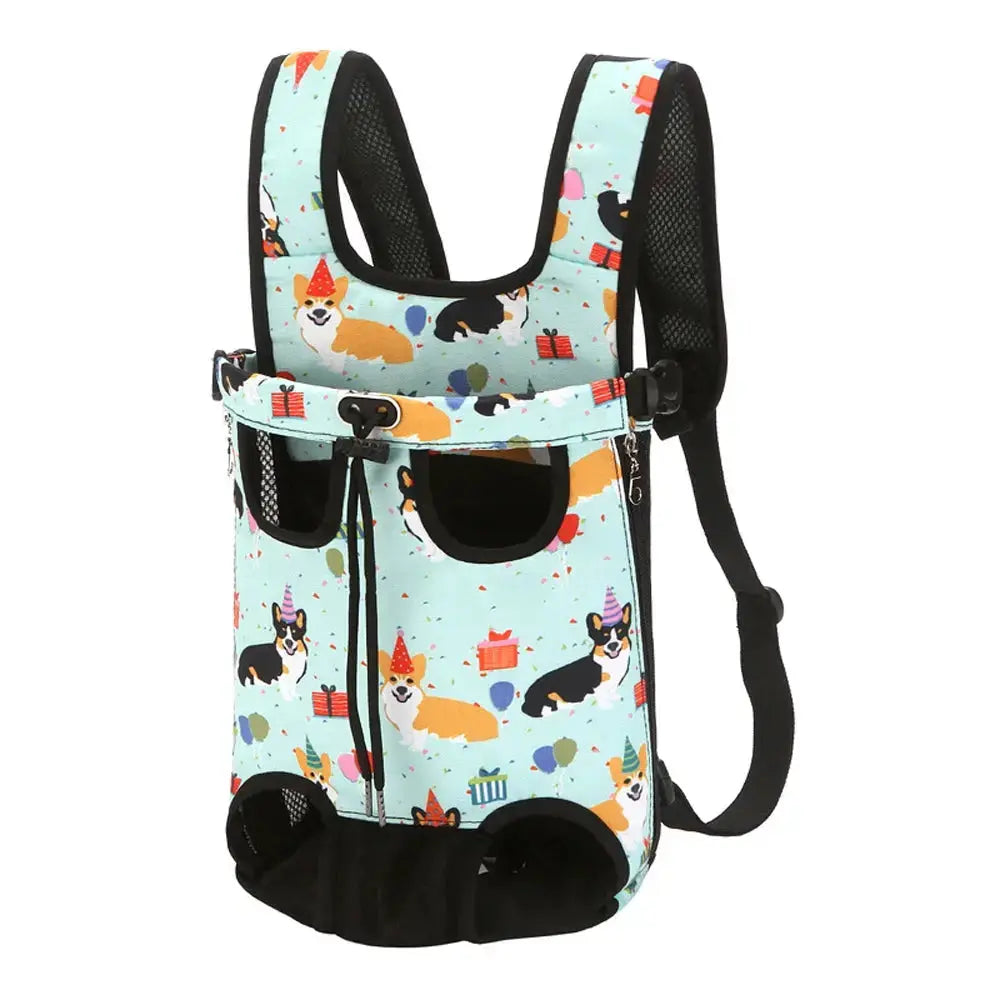 Adjustable Cat Carrier Bag Pet Double Shoulder Backpack Portable Bag Outdoor Travel Camping Hiking Cat Bag Dog Bag - Nova Trendz
