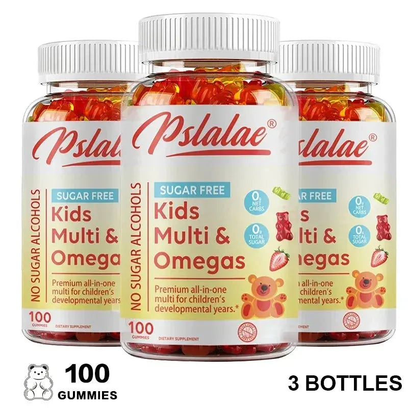 Kids Multivitamins Gummies - Support Children's Development, Provides Energy, Supports Brain, Eye & Overall Healthy Development Nova Trendz