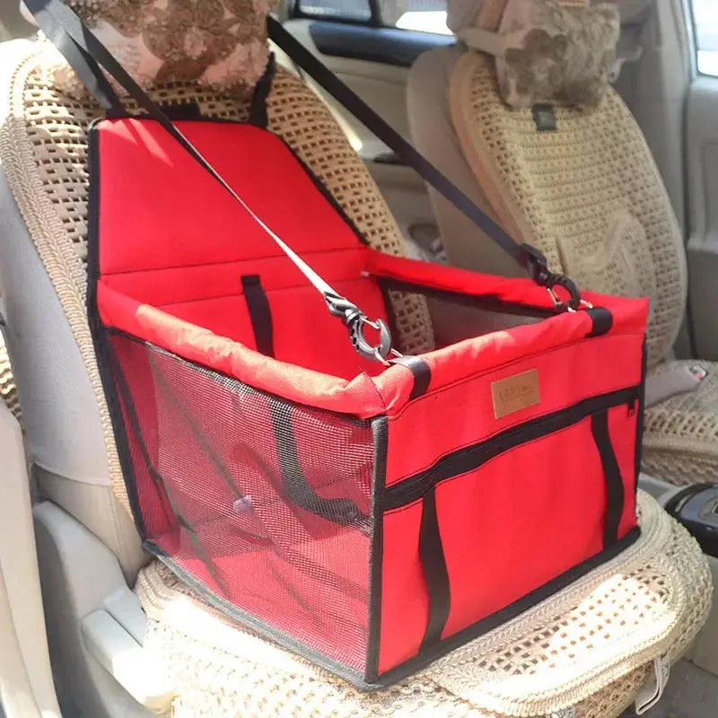 Double Thick  Travel Accessories  Mesh Hanging Bags Folding  Pet Supplies Waterproof Dog Mat Blanket Safety  Pet Car Seat Bag - Nova Trendz