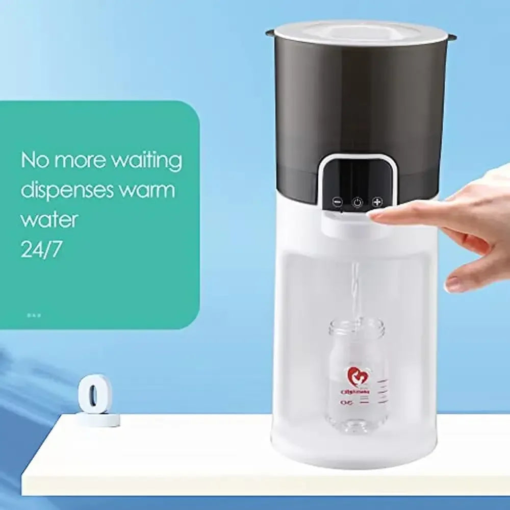 Instant Baby Bottle Warmer Water Dispenser LED Touch Display Night Light Large Capacity Food Grade Multipurpose Easy Cleaning