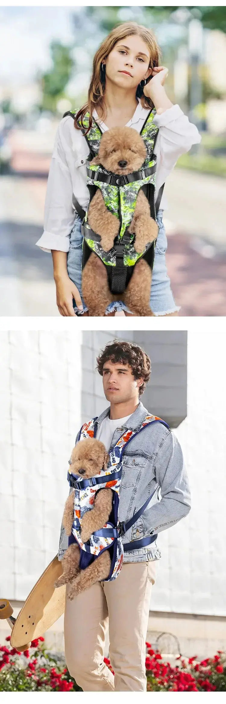 Pet Backpack Carrier For Cat Dogs Front Travel Dog Bag Carrying For Animals Small Medium Dogs Bulldog Puppy Mochila Para Perro - Nova Trendz