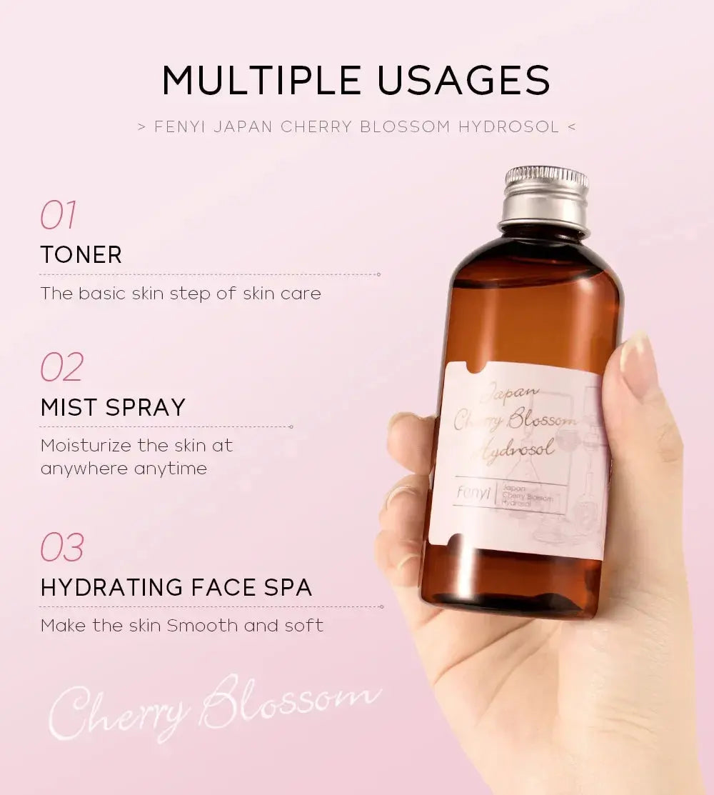 Face Care Sakura Water Nourishing Skin Improve Dullness  Facial Toner Damask  Korean Skincare Products 100 ML Nova Trendz