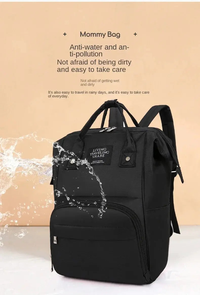 Nappy Backpack Diaper Bag Mummy Large Capacity Bags Mom Baby Multi-Function Waterproof Outdoor Travel Diaper Bags for Baby Care Nova Trendz