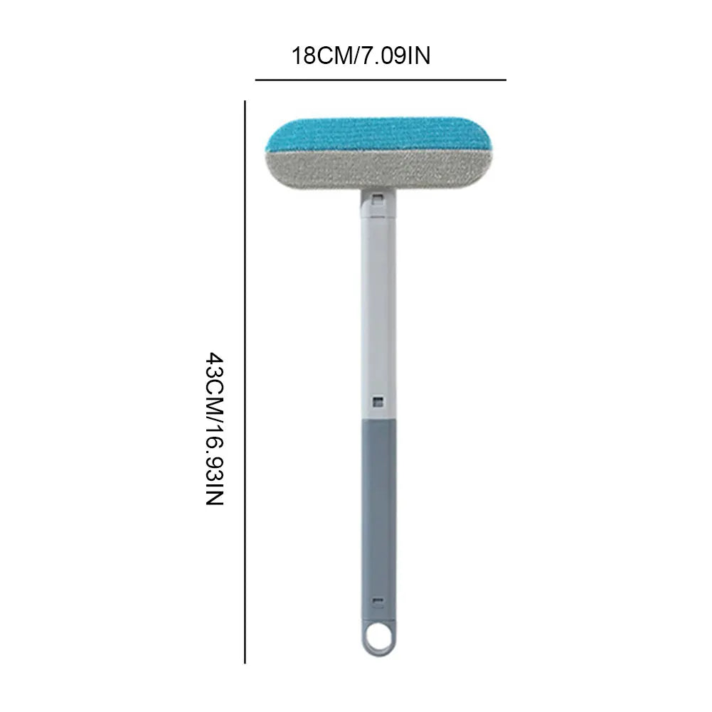Long Handle Pet Hair Remover Brush 3 in 1  Static Dog Cat Hair Cleaner Cat Tree Bed Carpet Cat Furniture Cleaning Pet Supplies