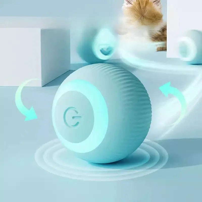 Electric Cat Toy Smart Rolling Ball Resistant To Bite Teasing Cats Toys Self-exciting Ball Artifact Dust-free Pet Supplies Nova Trendz