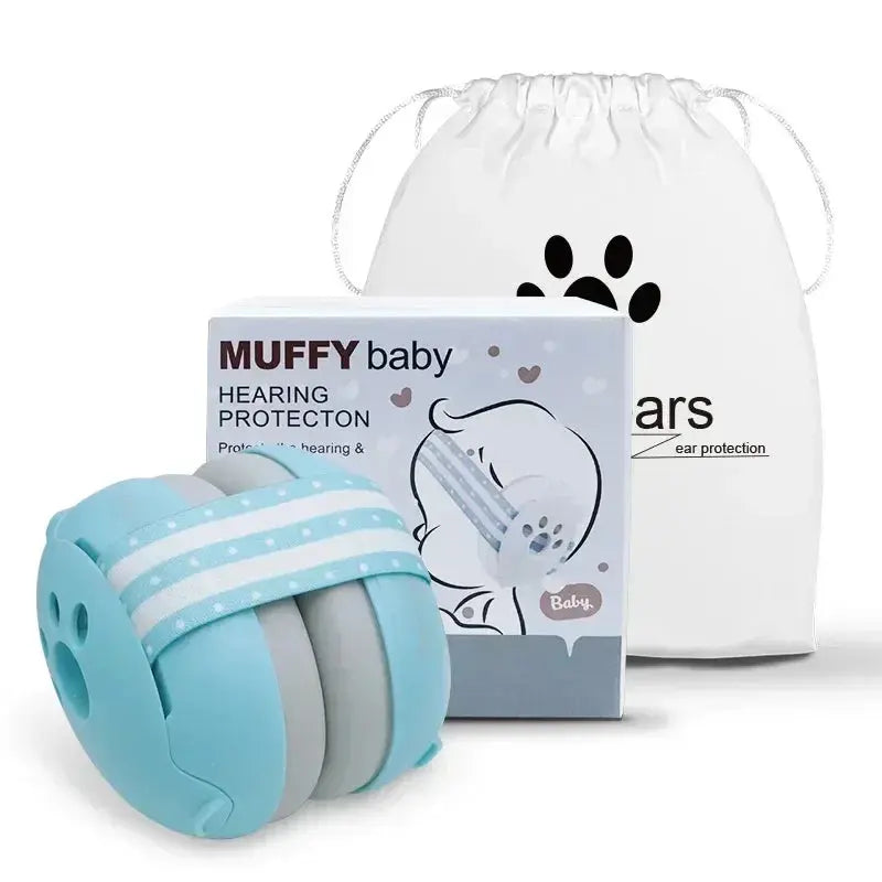 Baby Earmuff Mini-headset Adjustable Noise-proof Ear Protection Kids' Outdoor Sleep and Airplane Anti-noise Earmuffs Nova Trendz