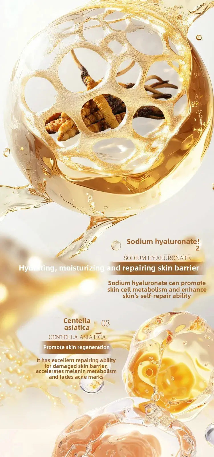 Original Anti-aging Serum Anti-wrinkle Whitening brightening Promote collagen Reduce fine line Facial skin care Essence oil Nova Trendz