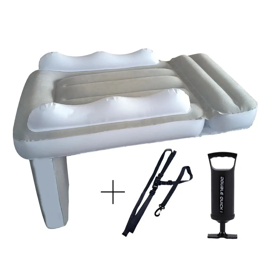 New Baby Comfort Sleep Inflatable Mattress Kids Car Outdoor Universal Camping Travel Lightweight Flocked Air Mattress Nova Trendz