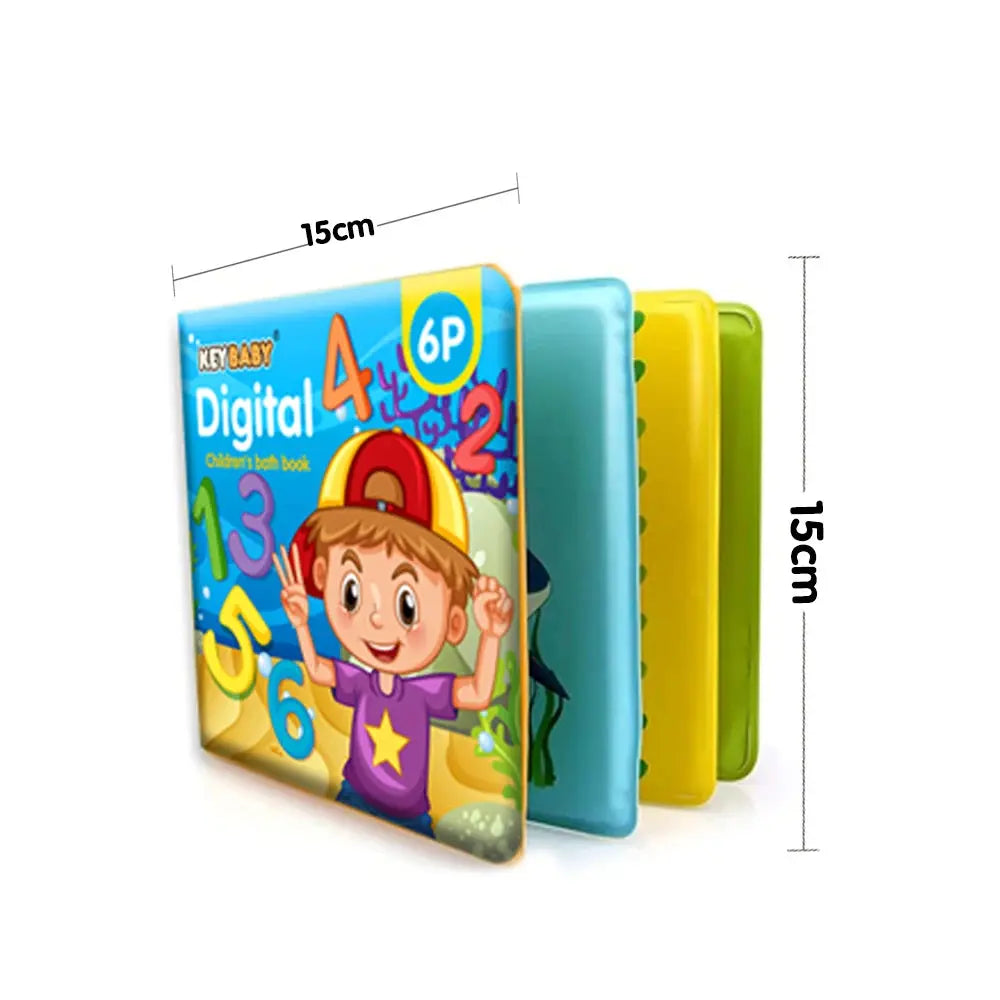Baby Bath Book Cognitive Early Education Books Unbreakable Children's Enlightenment Object Recognition Educational ToyStory Gift - Nova Trendz