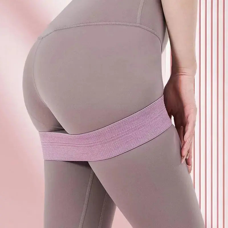 2025 Fabric Elastic Bands Fitness Resistance Bands Yoga Pilates Hip Circle Expander Bands Gym Training Home Workout Equipment Nova Trendz
