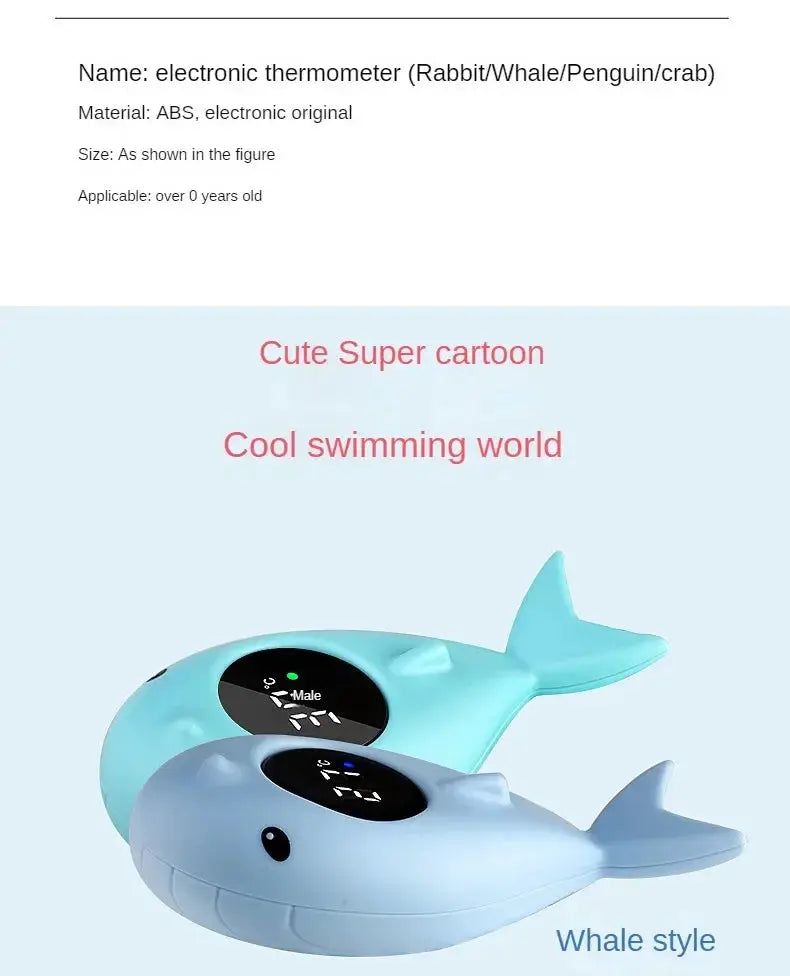 Baby Bath Temperature Meter Floating Digital Water Baby Bath Temperature Meter LED Display Temperature Tester Safety Cartoon - Nova Trendz