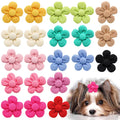 50PCS Dog Hair Bows Fashion Cute Bows For Dogs Cotton Pet Dog Hair Accessories Pet Dog Grooming Bows Dogs Accessories Nova Trendz