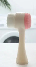 Silicone Facial Facial Cleansing Brush Manual Massage Facial Cleansing Brush Soft Bristles Silicone 3D Double-Sided Face Brushes Nova Trendz