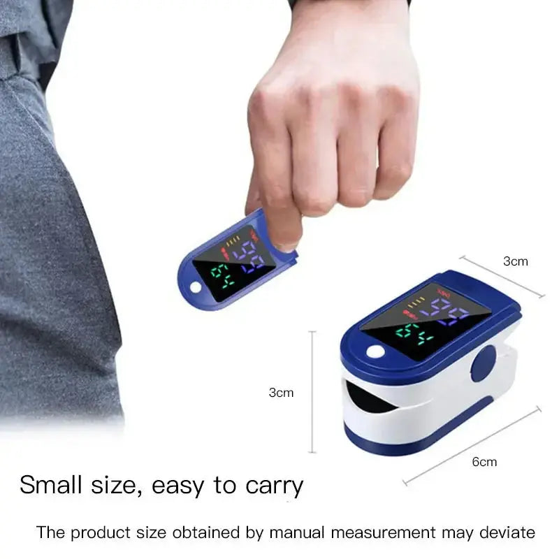 Pulse Oximeter Finger Clip Pulse Monitor Home Monitoring Pulse Oximeter Blood Oxygen Saturation Detector Clip Nova Trendz