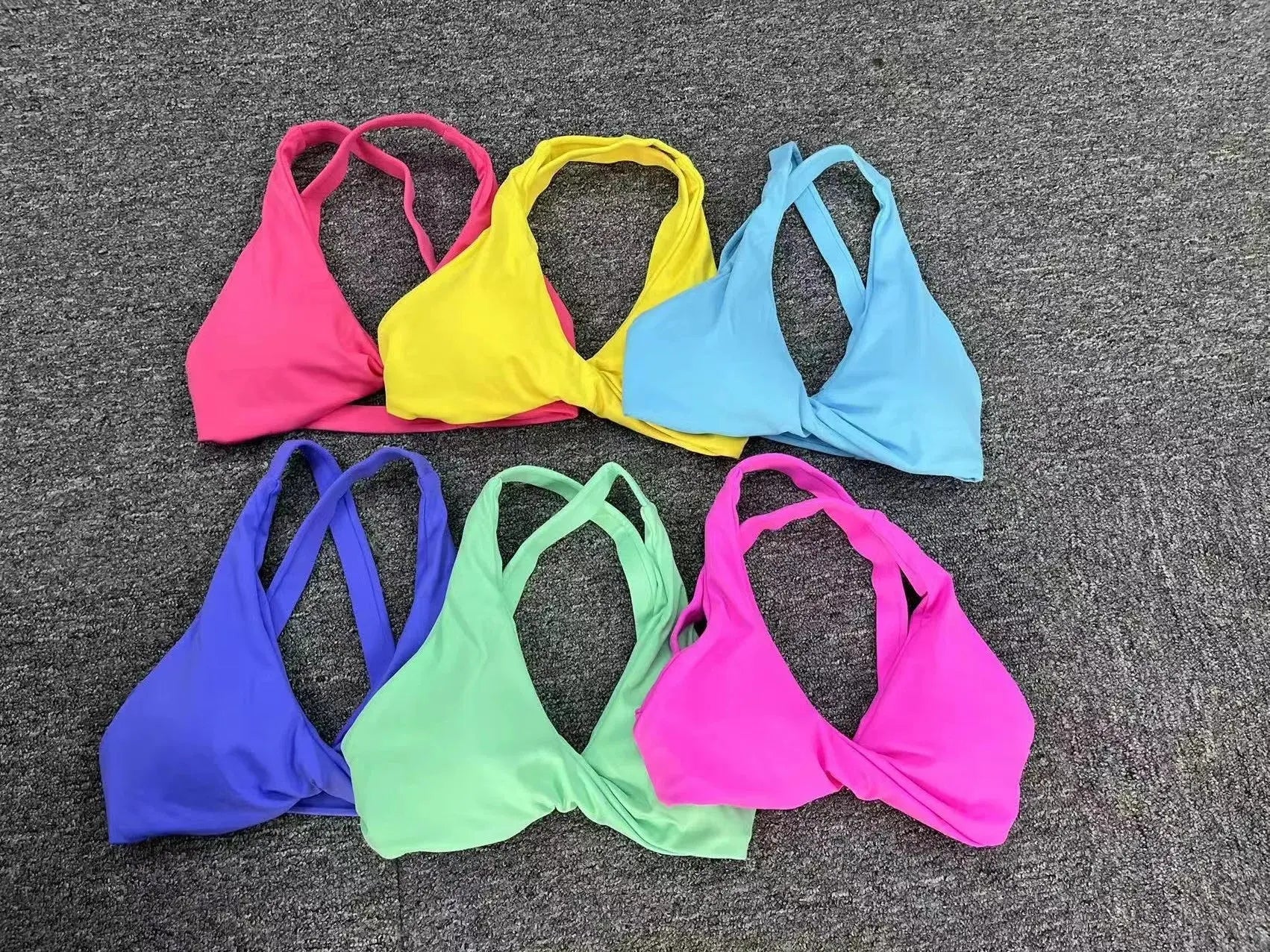 Sport Bra Women Seamless Gym Anti-sweat Breathable Yoga Shockproof Crop Top Fitness Push up Workout Underwear Blue Gray Red Pink - Nova Trendz