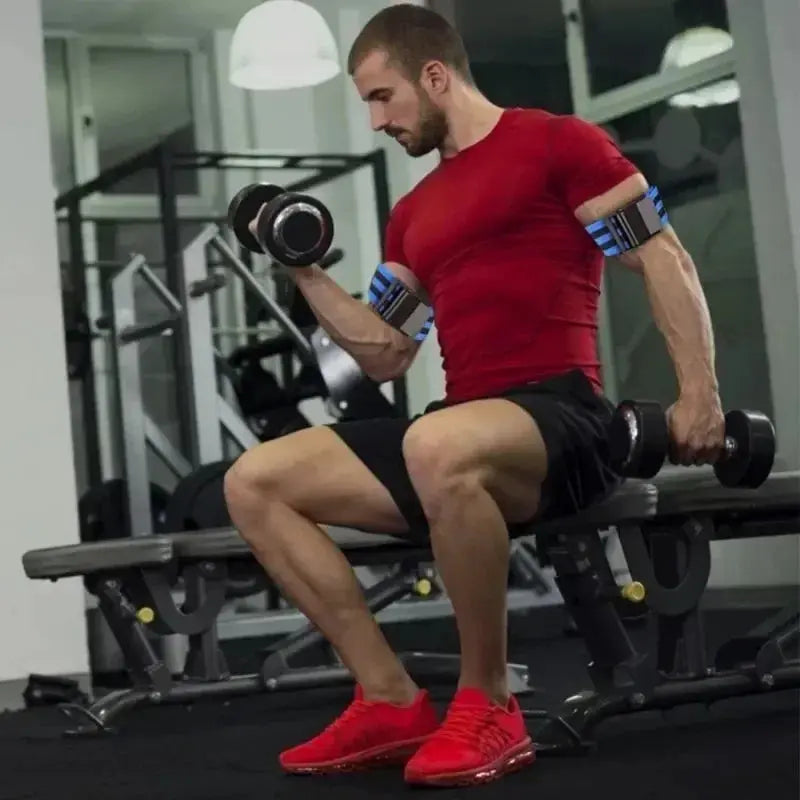 BFR Booty Bands Men Women Arm Glutes Hip Occlusion Training Resistance Band Blood Flow Restriction Bands Workouts Fitness Nova Trendz