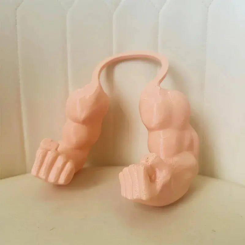 Funny Cat Muscle Arm Clothing Decoration Props 3D Printed Pet Interactive Neck Hanging Toy Role-playing Accessories Birthday Toy Nova Trendz