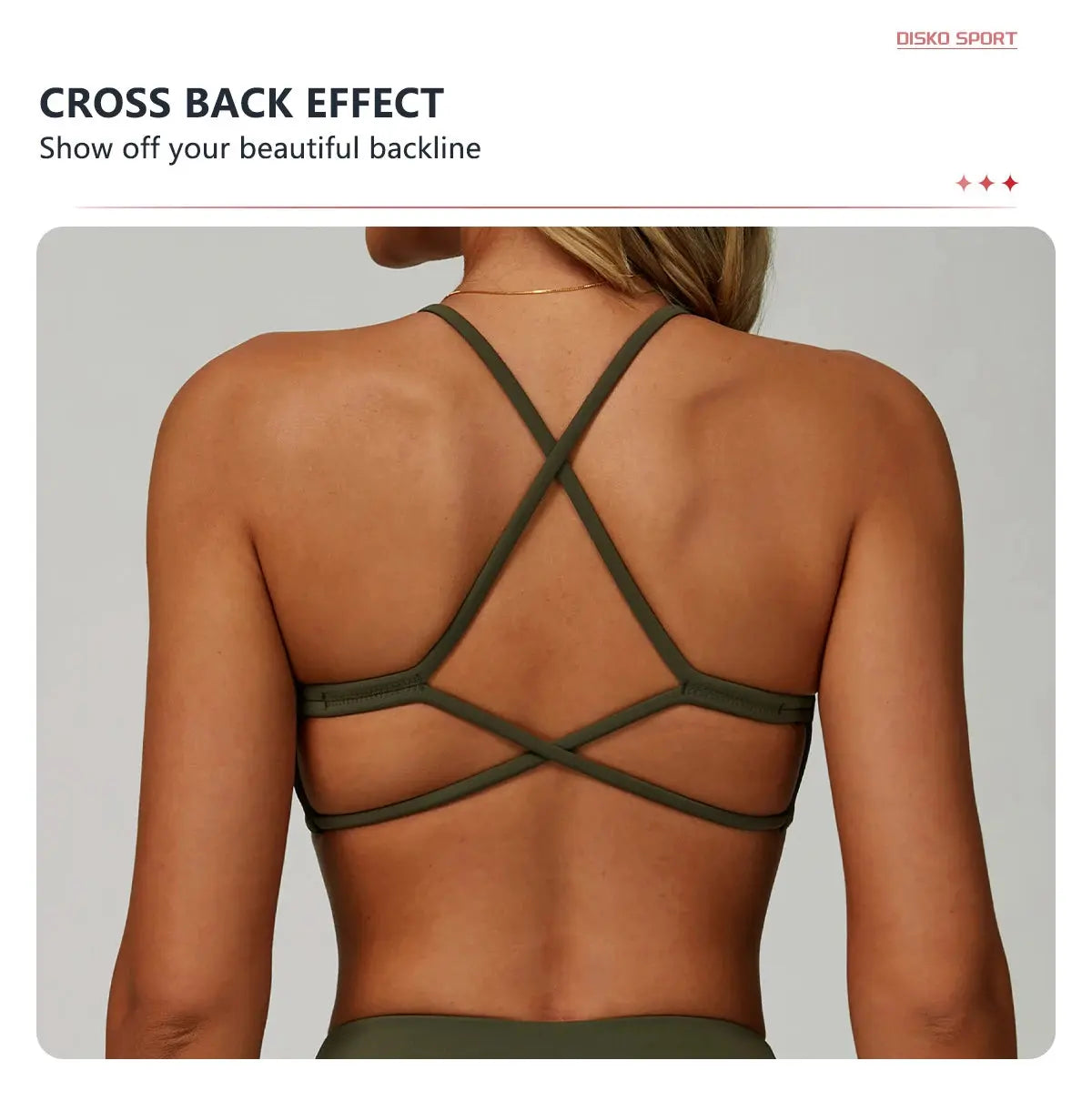 Hearuisavy Breathable Sports Bra Women Quick Drying ShockProof Gym Workout Top Casual Yoga Clothing Push Up Running Fitness Bras - Nova Trendz