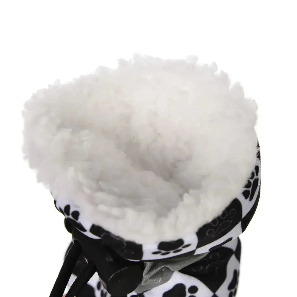 4pcs/set Durable Waterproof Winter Pet Dog Shoes Anti-slip Thick Pet Footwear Puppy Dogs Socks Booties - Nova Trendz