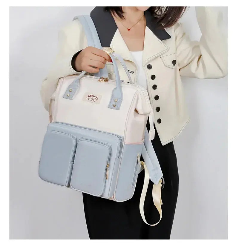 Multifunctional Large-capacity Mommy Bags for Outings Travel Backpack Waterproof Portable Mother and Baby Bag Women's Backpack Nova Trendz
