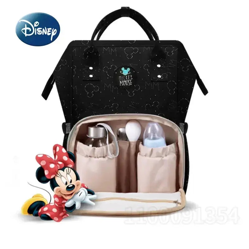 Disney Mickey Original New Diaper Bag Backpack Luxury Brand Baby Bag Large Capacity Multifunctional Cartoon Baby Diaper Bag Nova Trendz