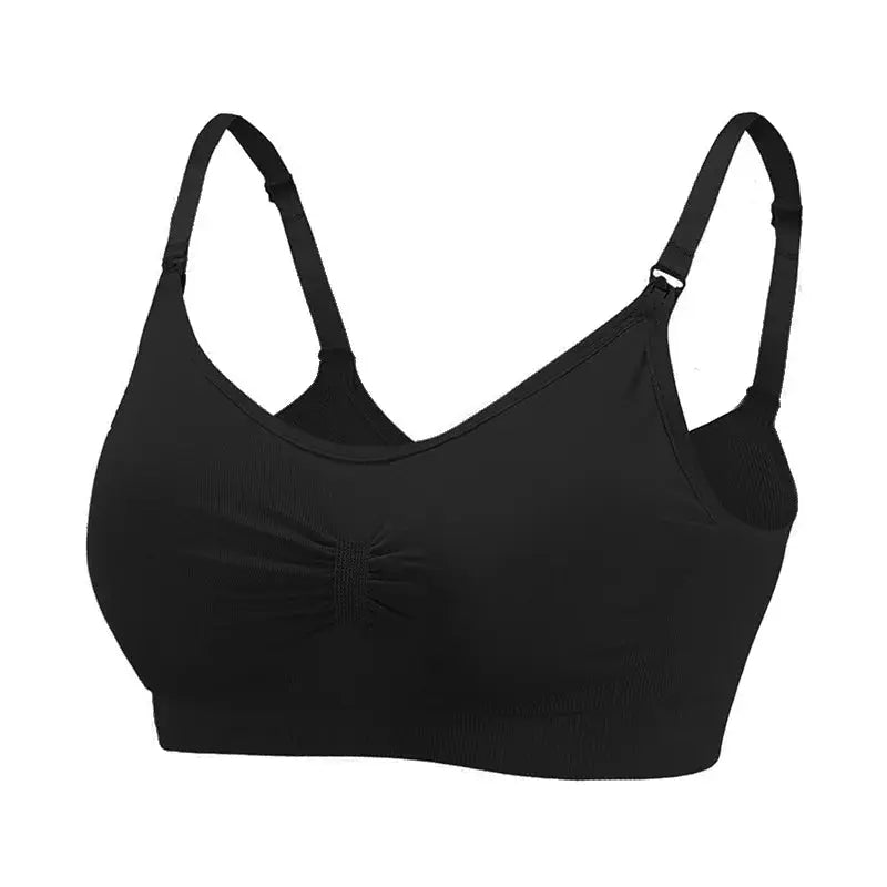 High Quality Maternity Nursing Bras Cotton Breastfeeding Pregnant Underwear Seamless Large Size Breathable Bra Push Up Nova Trendz