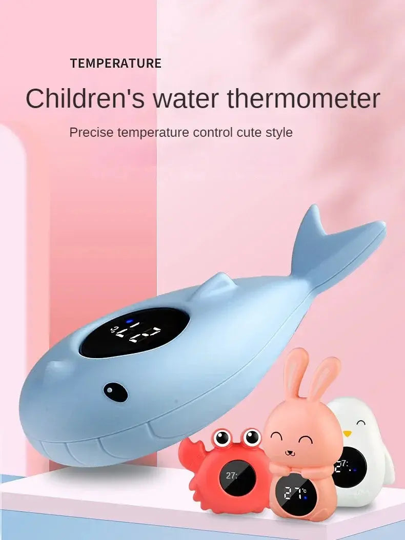 Baby Bath Temperature Meter Floating Digital Water Baby Bath Temperature Meter LED Display Temperature Tester Safety Cartoon - Nova Trendz