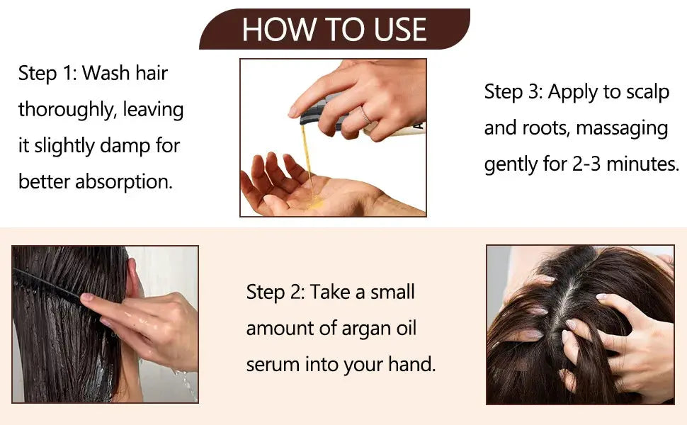 100ml Argan Oil Hair Serum Moisturizing Shiny Remove Frizz Conditioner Repair Damaged Hair and Restore Hairs Gloss Essential oil Nova Trendz
