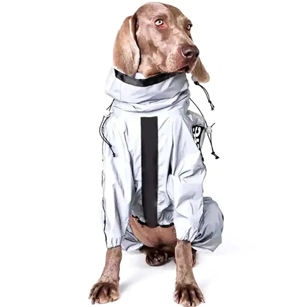 Reflective Full Body Dog Jumpsuit Waterproof Raincoat Sunscreen Outdoor Jacket for Small to Large Dogs Pet Supplies - Nova Trendz