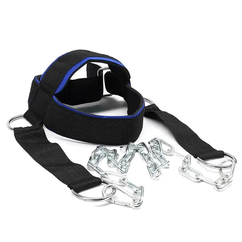 Head Harness Sports Neck Training Exerciser Strap Muscle Builder Home Gym for Strength Fitness Weight Lifting Workout Boxing MMA Nova Trendz