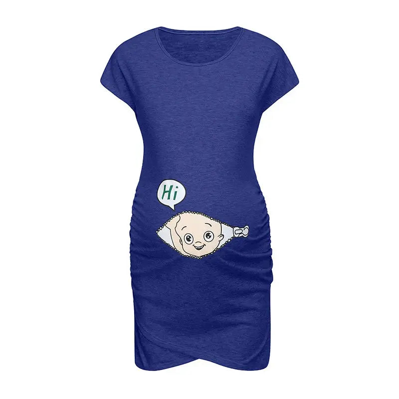 Cute Maternity Dress Loose Casual Dress Women Maternity Clothes Plus Size Pregnant Woman Maternity Dress Nova Trendz