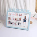 Ylsteed Baby 1ST BIRTHDAY Photo Frame Newborn 12 Month Growth Record Heart Shaped Photo Frame Infant Keepsakes Picture Album Nova Trendz