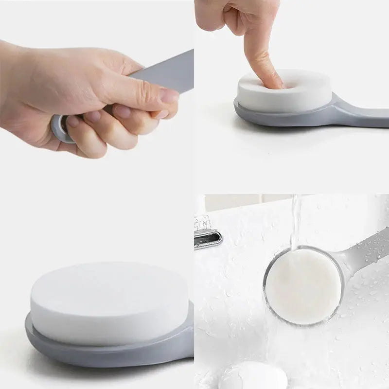 Bath Sponge Back Scrubber Body Exfoliating Back Scrubber Skin Clean Long Handle Bath Brushes Lotion Applicators Bathing Supplies Nova Trendz