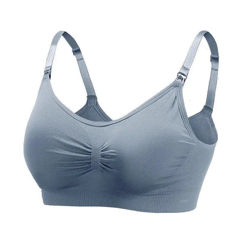 High Quality Maternity Nursing Bras Cotton Breastfeeding Pregnant Underwear Seamless Large Size Breathable Bra Push Up Nova Trendz