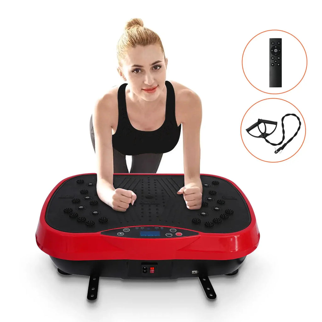 Vibration Plate Exercise Machine Fat-Burning Home Fitness Fat Slinger Shaping Whole Body Workout Portable Fitness Equipment Nova Trendz