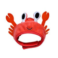 Halloween Easter Pet Costume Novelty Crab Lobster Frog Hat for Cat Puppy Hat Dog Cap Soft Headgear for Birthday Party Photo Prop - Nova Trendz