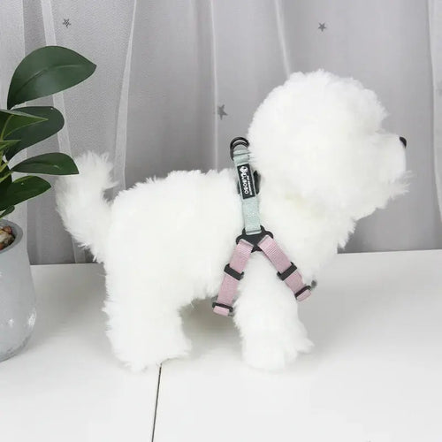 Adjustable Pet Harness for Small Medium Dogs Nylon Dog Harness Leash Set Puppy Harness Dog Accessories - Nova Trendz