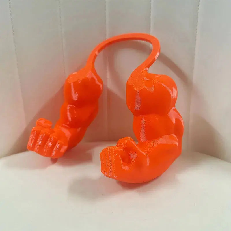 Funny Cat Muscle Arm Clothing Decoration Props 3D Printed Pet Interactive Neck Hanging Toy Role-playing Accessories Birthday Toy Nova Trendz