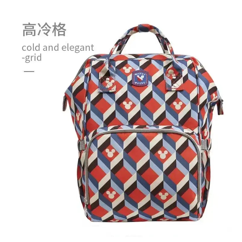 Disney Mickey Original New Diaper Bag Backpack Luxury Brand Baby Bag Large Capacity Multifunctional Cartoon Baby Diaper Bag Nova Trendz